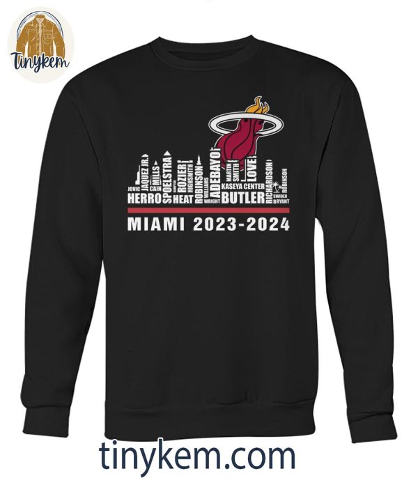 Miami Heat 2024 Roster Shirt
