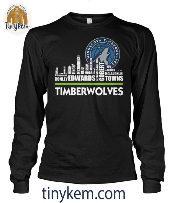 Minnesota Timberwolves 2024 Roster Shirt