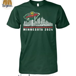 Minnesota Wild 2024 Roster Shirt
