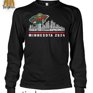 Minnesota Wild 2024 Roster Shirt 4 ZyDpT