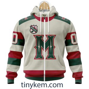 Minnesota Wild Customized Hoodie Tshirt Sweatshirt With Heritage Design2B2 sKPeX