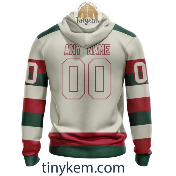 Minnesota Wild Customized Hoodie, Tshirt, Sweatshirt With Heritage Design