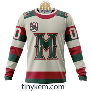 Minnesota Wild Customized Hoodie Tshirt Sweatshirt With Heritage Design2B4 lfyT4