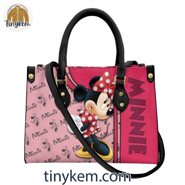 Minnie Mouse Leather Handbag
