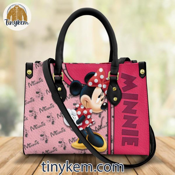 Minnie Mouse Leather Handbag