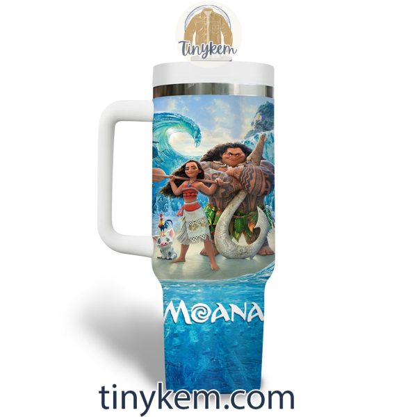 Moana Customized 40Oz Tumbler: Gift for Kids