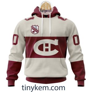 Montreal Canadiens Customized Hoodie, Tshirt, Sweatshirt With Heritage Design