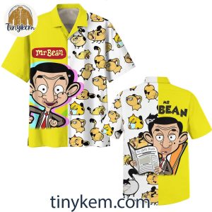 Mr Bean Cartoon Hawaiian Shirt