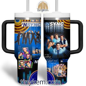 NSYNC 40 Oz Tumbler In Various Colors2B5 PcCBy