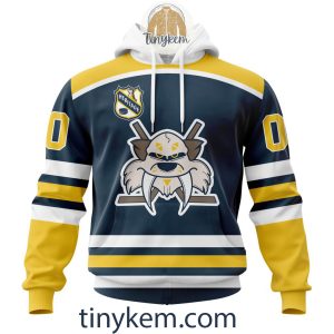 Nashville Predators Customized Hoodie, Tshirt, Sweatshirt With Heritage Design