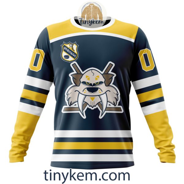 Nashville Predators Customized Hoodie, Tshirt, Sweatshirt With Heritage Design