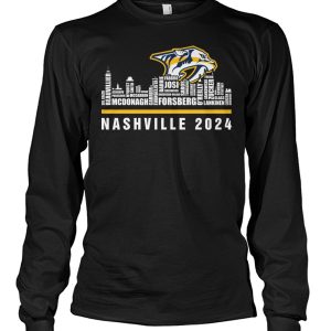 Nashville Predators Roster 2024 Shirt Hoodie Sweatshirt2B4 kWJLS