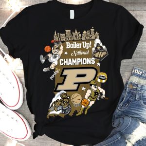 National Champions NCAA Men Basketball Purdue 2024 Shirt2B5 xh3NC