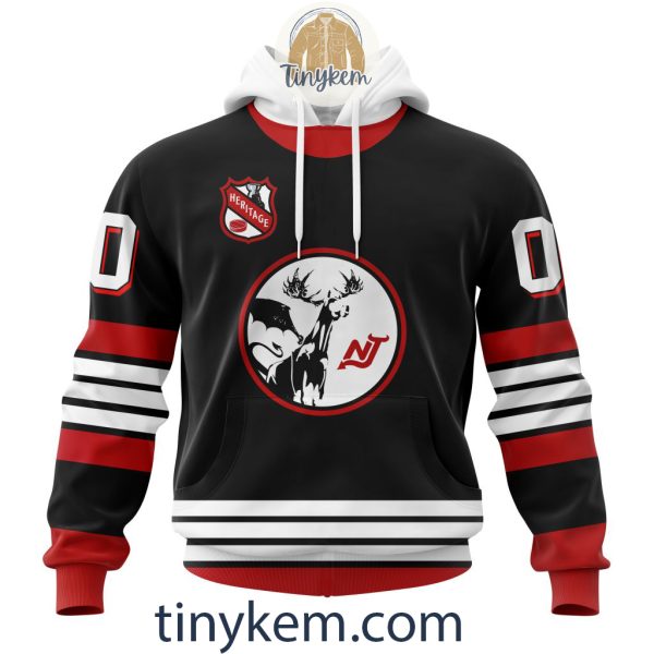 New Jersey Devils Customized Hoodie, Tshirt, Sweatshirt With Heritage Design