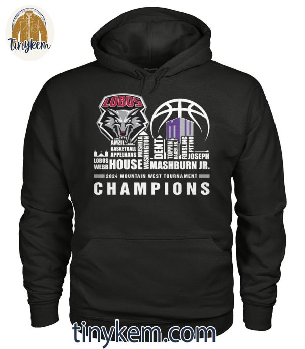 New Mexico Lobos 2024 Roster Champions Shirt