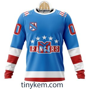 New York Rangers Customized Hoodie Tshirt Sweatshirt With Heritage Design2B4 BtME3