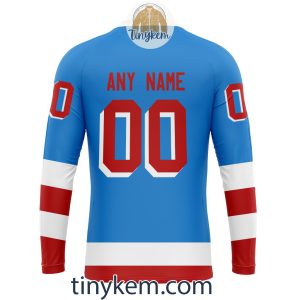 New York Rangers Customized Hoodie Tshirt Sweatshirt With Heritage Design2B5 ikXCu