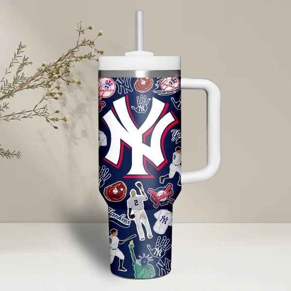 New York Yankees 2024 Icons Bundle 40Oz Tumbler