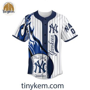 New York Yankees Here Come The Yankees Personalized Baseball Jersey