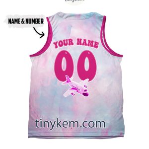 Nicki Minaj Customized Basketball Suit Jersey Pink Friday 2 Tour2B3 HpZ2R