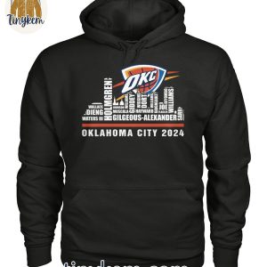 Oklahoma City Thunder 2024 Roster Shirt 2 Ckw7x