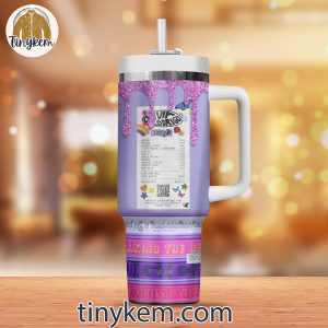 Olivia Rodrigo 40Oz Purple Tumbler With Handle 3 VBVRK