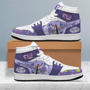 Olivia Rodrigo Air Jordan 1 Purple Sneakers