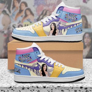 Olivia Rodrigo Sour Air Jordan 1 Purple Custom Shoes2B4 4iDGB