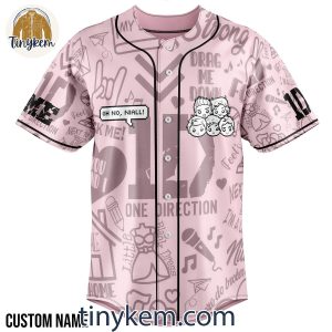 One Direction Custom Baseball Jersey: Spin The Bottle