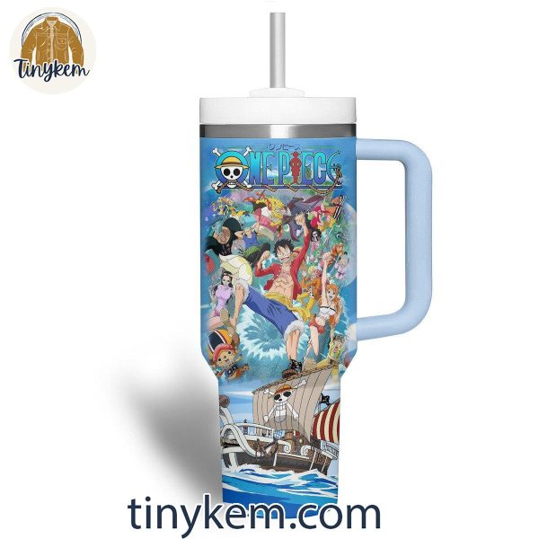 One Piece Straw Hat Pirates 40oz Tumbler