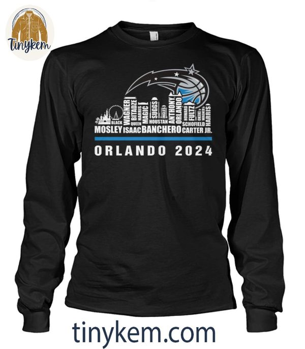 Orlando Magic 2024 Roster Shirt