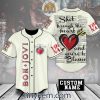 Personalized Ghost band Baseball Jersey: The World Is On Fire