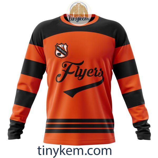 Philadelphia Flyers Customized Hoodie, Tshirt, Sweatshirt With Heritage Design