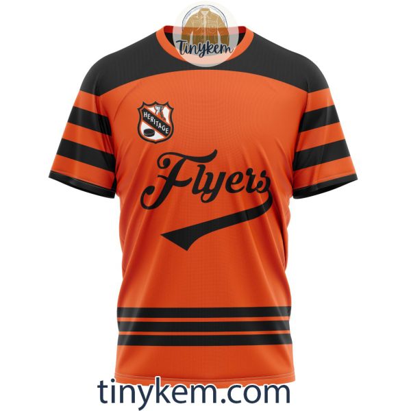 Philadelphia Flyers Customized Hoodie, Tshirt, Sweatshirt With Heritage Design
