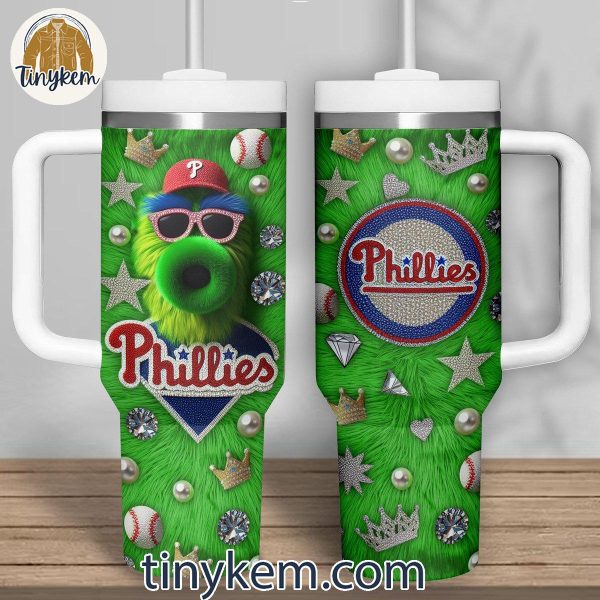 Philadelphia Phillies Mascot 40oz Tumbler
