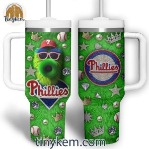 Philadelphia Phillies Mascot 40oz Tumbler 2 h0Bhj