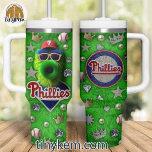 Philadelphia Phillies Mascot 40oz Tumbler 5 Y1sBO