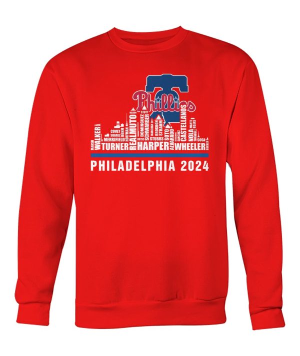 Phillies Roster 2024 Shirt, Hoodie, Sweatshirt