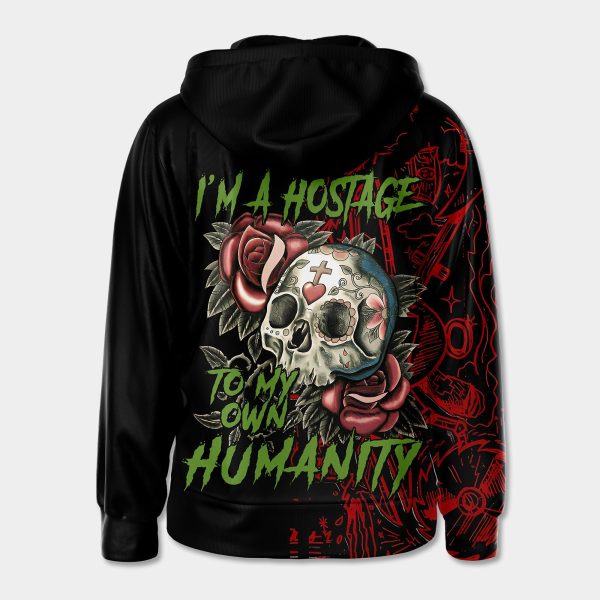 Pierce The Veil Zipper Hoodie: I’m A Hostage To My Own Humanity