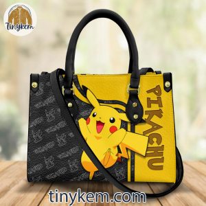 Pikachu Leather Handbag 4 BODTm