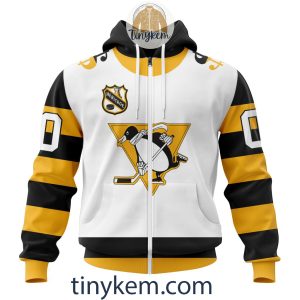 Pittsburgh Penguins Customized Hoodie Tshirt Sweatshirt With Heritage Design2B2 km06c