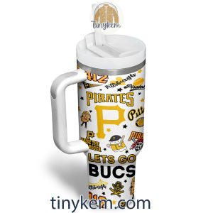 Pittsburgh Pirates Customized 40 Oz Tumbler Lets Go Bucs2B7 t5F0N
