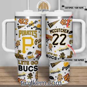 Pittsburgh Pirates Customized 40 Oz Tumbler Lets Go Bucs2B8 1ckwQ