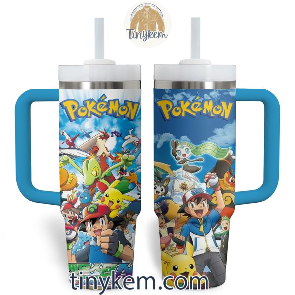 Pokemon 40 Oz Tumbler: Hoenn Legion, Blaziken