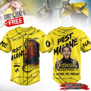 Post Malone 2024 Customized Baseball Jersey2B5 0lMnU