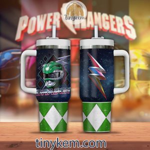 Power Rangers 40Oz Tumbler T rex Dragon Triceratops Sabretooth Dragonzord2B1 aIbwO