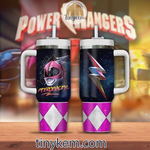 Power Rangers 40Oz Tumbler T rex Dragon Triceratops Sabretooth Pterodactyl2B1 g3noW