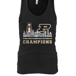 Purdue 2024 Roster With NCAA Champions Trophy Cup Shirt2B5 ontZD