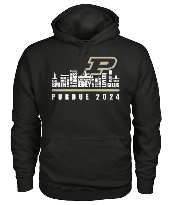 Purdue Boilermakers Basketball Roster 2024 Shirt
