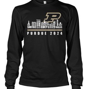 Purdue Boilermakers Basketball Roster 2024 Shirt2B4 YFQJT